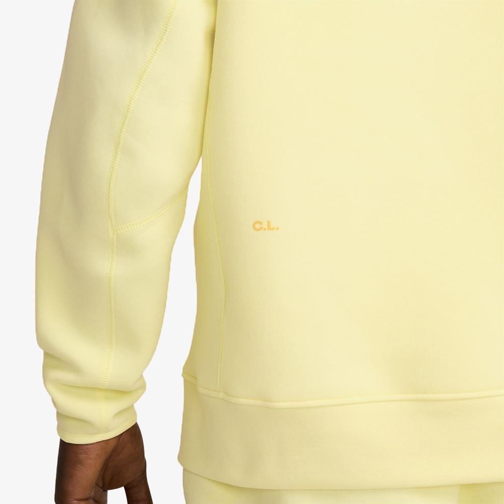 Nike x NOCTA Tech NRG Fleece Zip Hoodie 'Citron Tint'