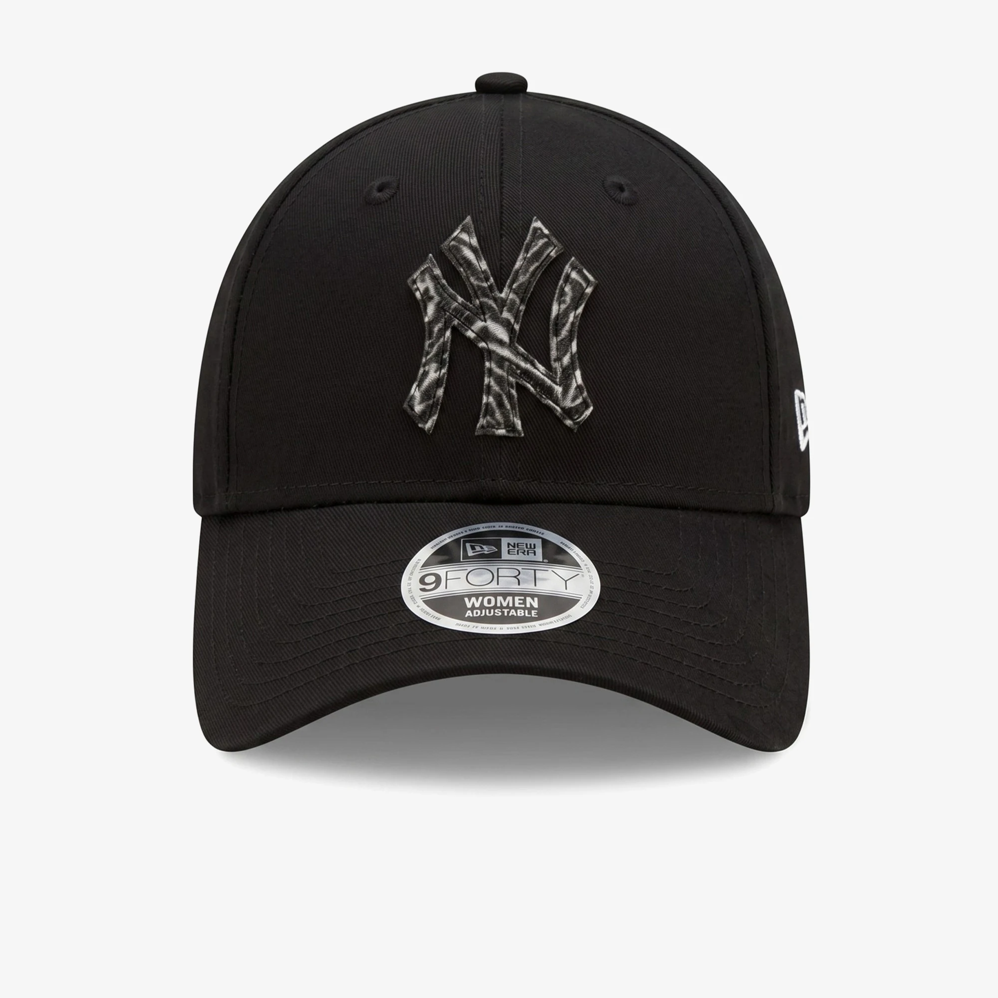 New Era New York Yankees Faux Pony Infill 9FORTY Cap 'Black' - WUNDER