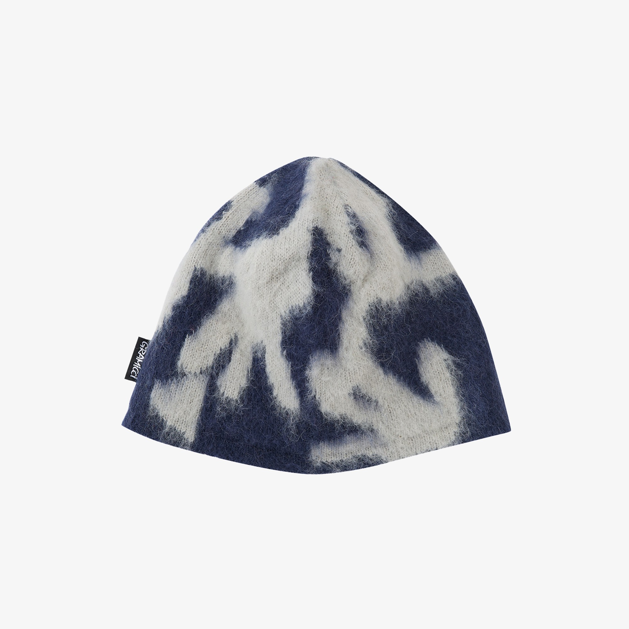 Mohair Burly Runningman Beanie 'Midnight'