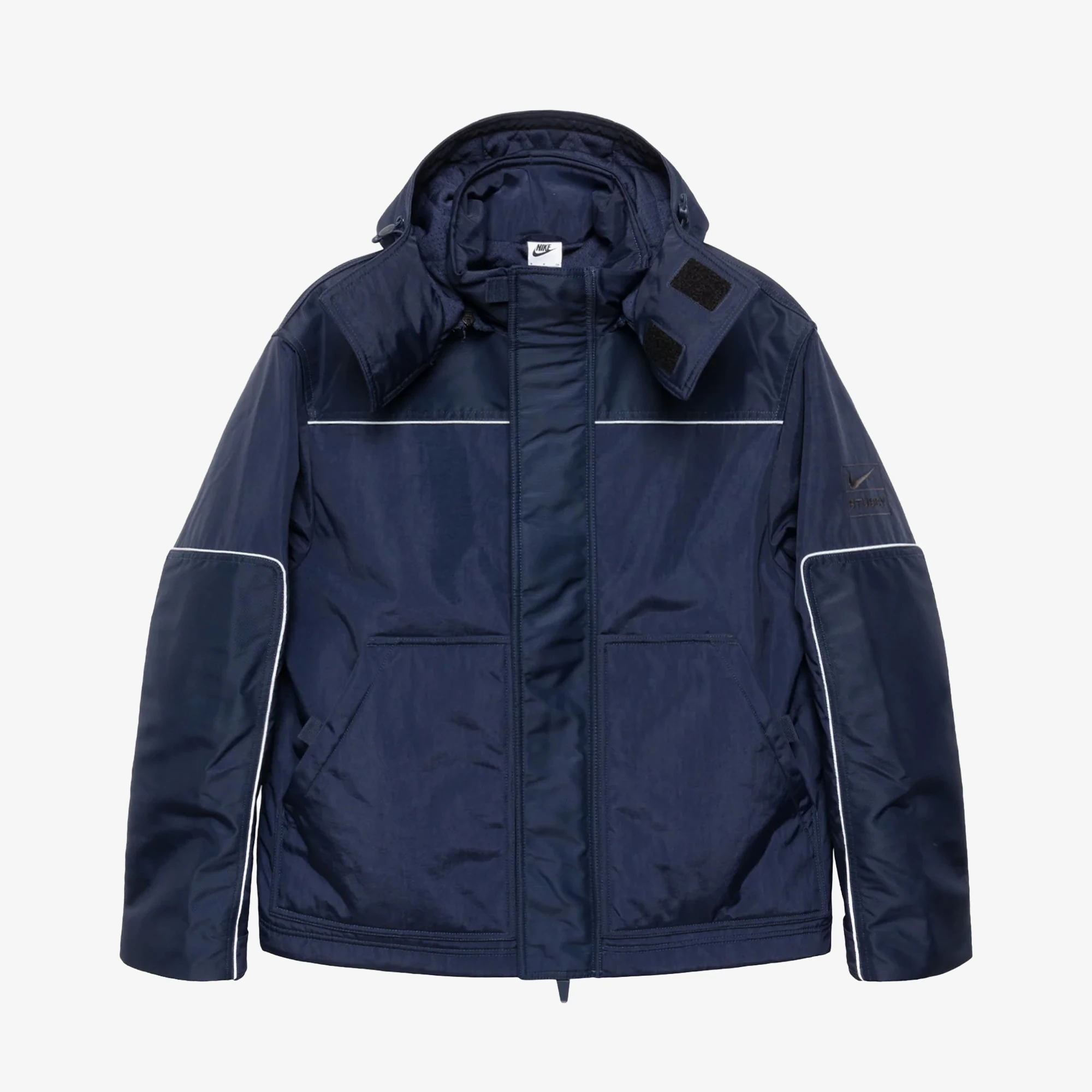 Nike x Stussy Utility Hooded Jacket 'Navy' - WUNDER