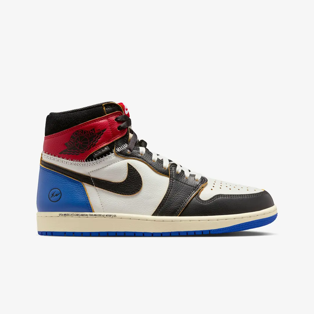 Air Jordan 1 Retro High OG x Union LA x Fragment 'Varsity Red