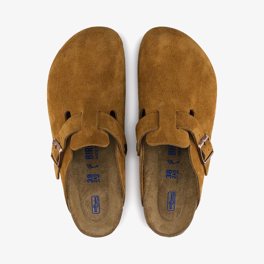 Boston Suede Leather 'Mink'