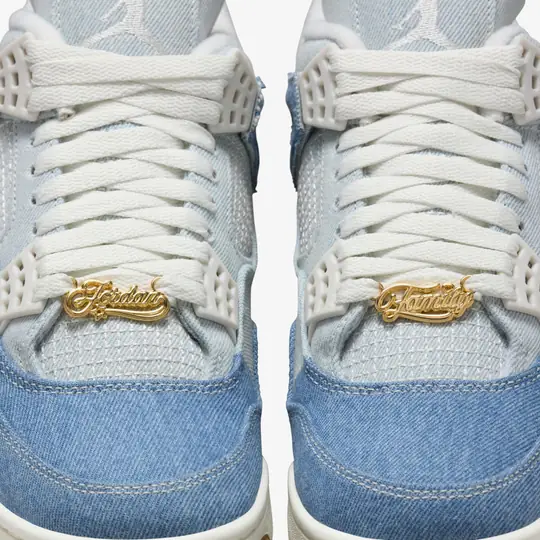 Air Jordan 4 Denim 'Worn Blue' - Görsel 9