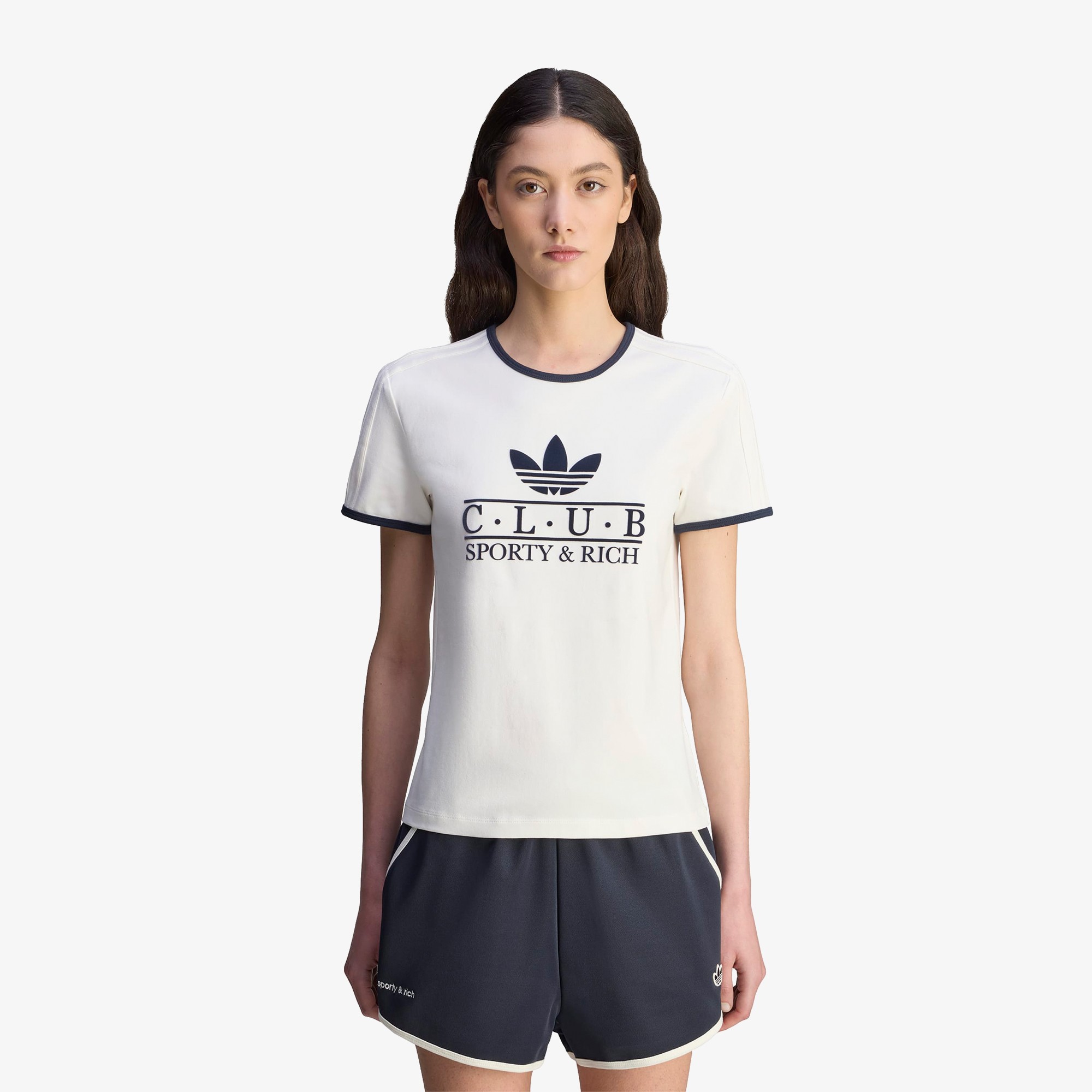 adidas x Sporty & Rich Tee 'Core White'