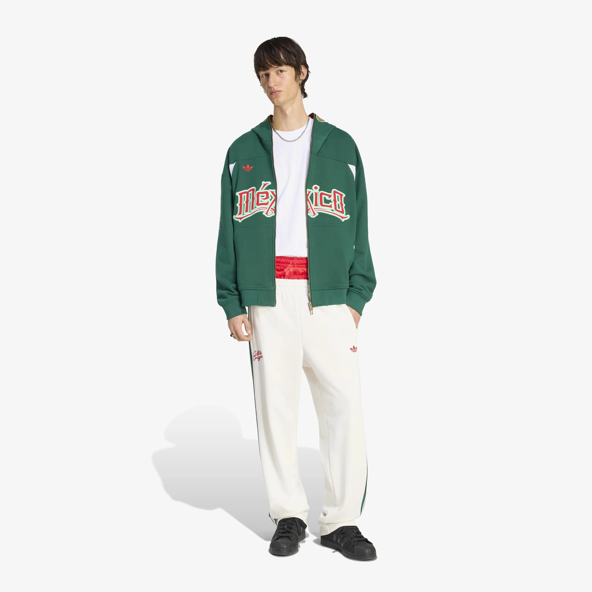adidas FIFA World Cup 26 Mexico Hoodie 'Collegiate Green' - WUNDER