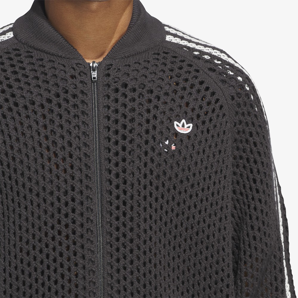 adidas x CLOT Crochet Track Top 'Black'