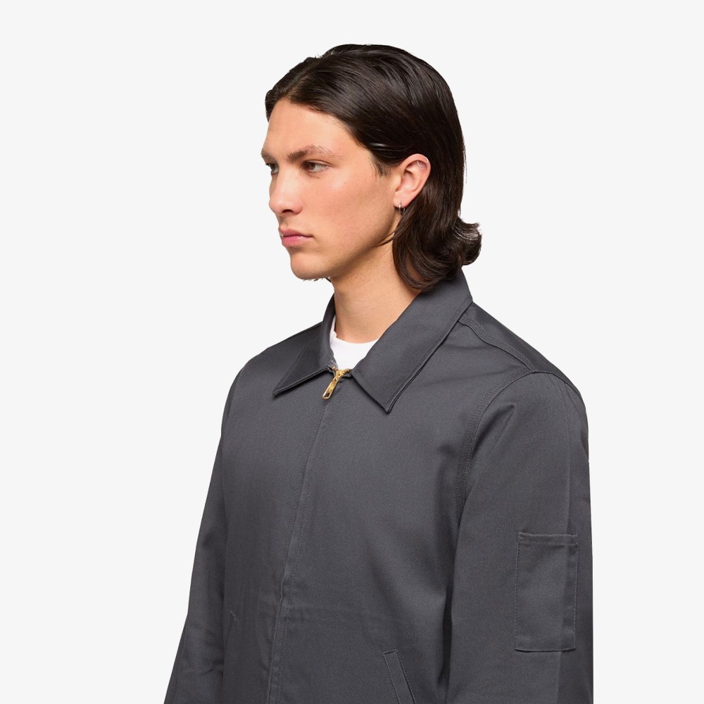 Unlined Eisenhower Jacket 'Charcoal Grey'