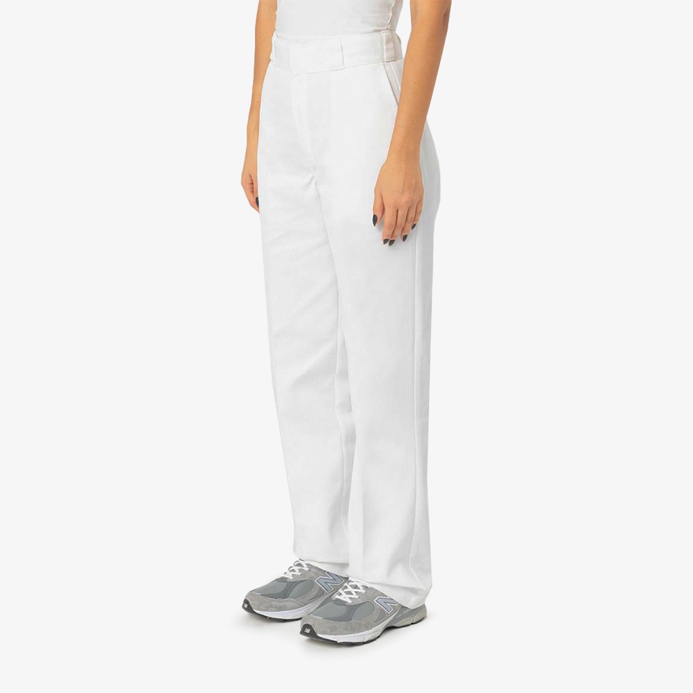 874 Cropped Work Pant 'White' (W)