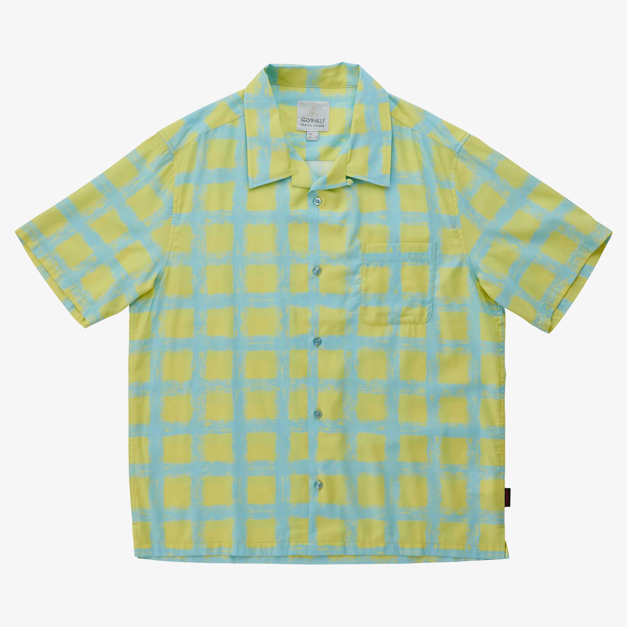 Checkered Rayon Shirt 'Glow'