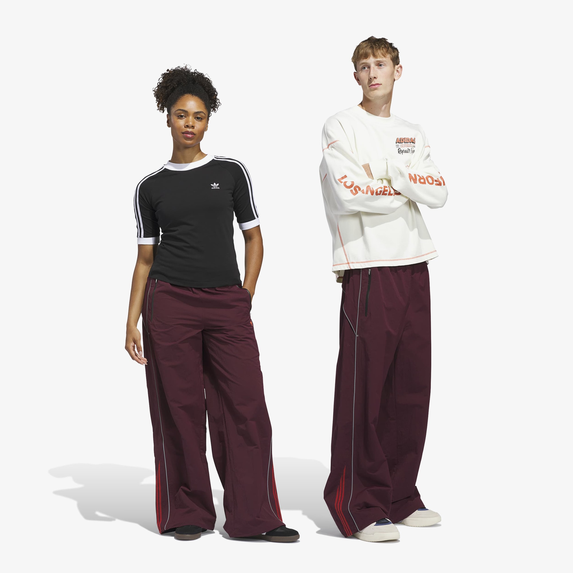 Los Angeles Venice Wind Pants 'Maroon'