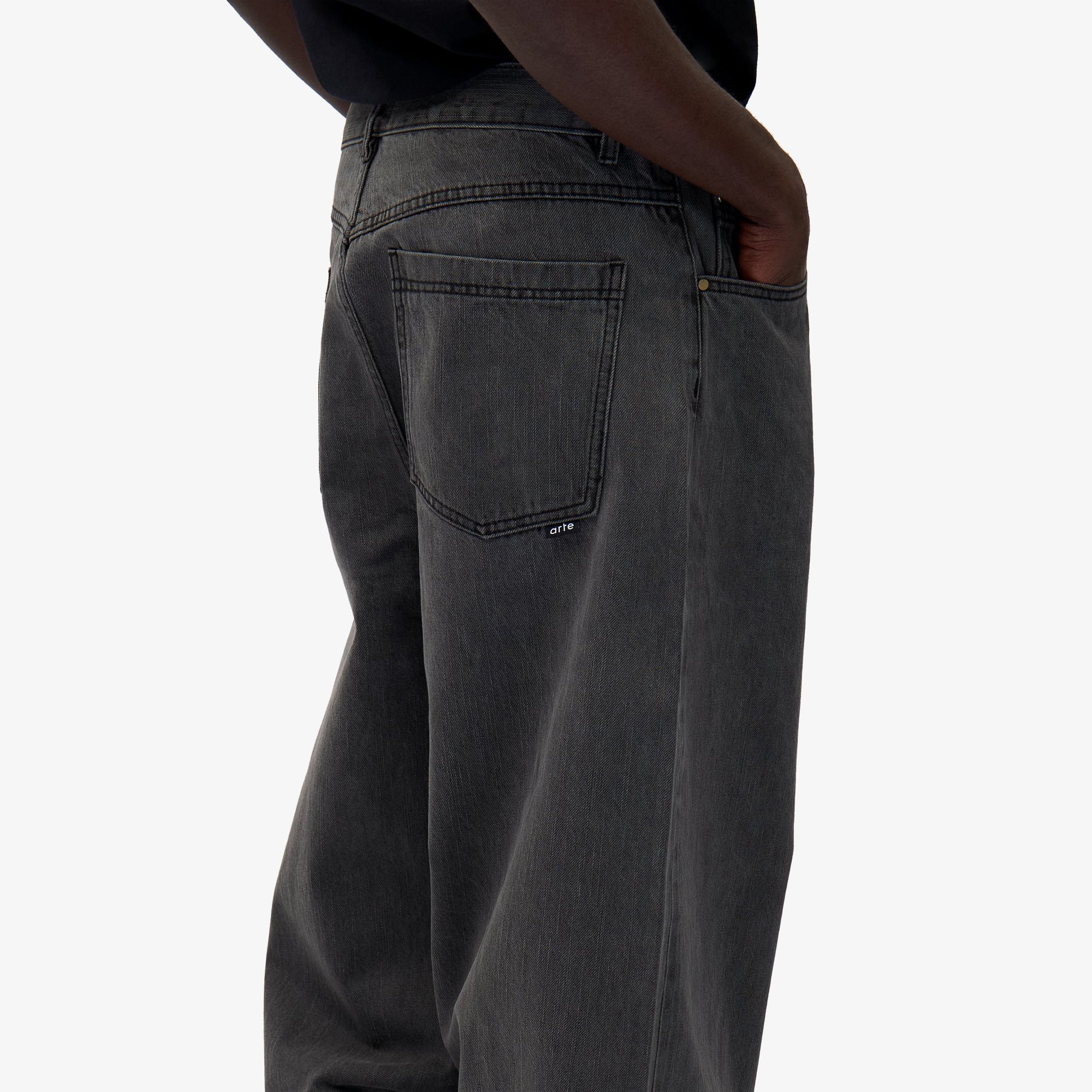 Denim Pants 'Fade Black'