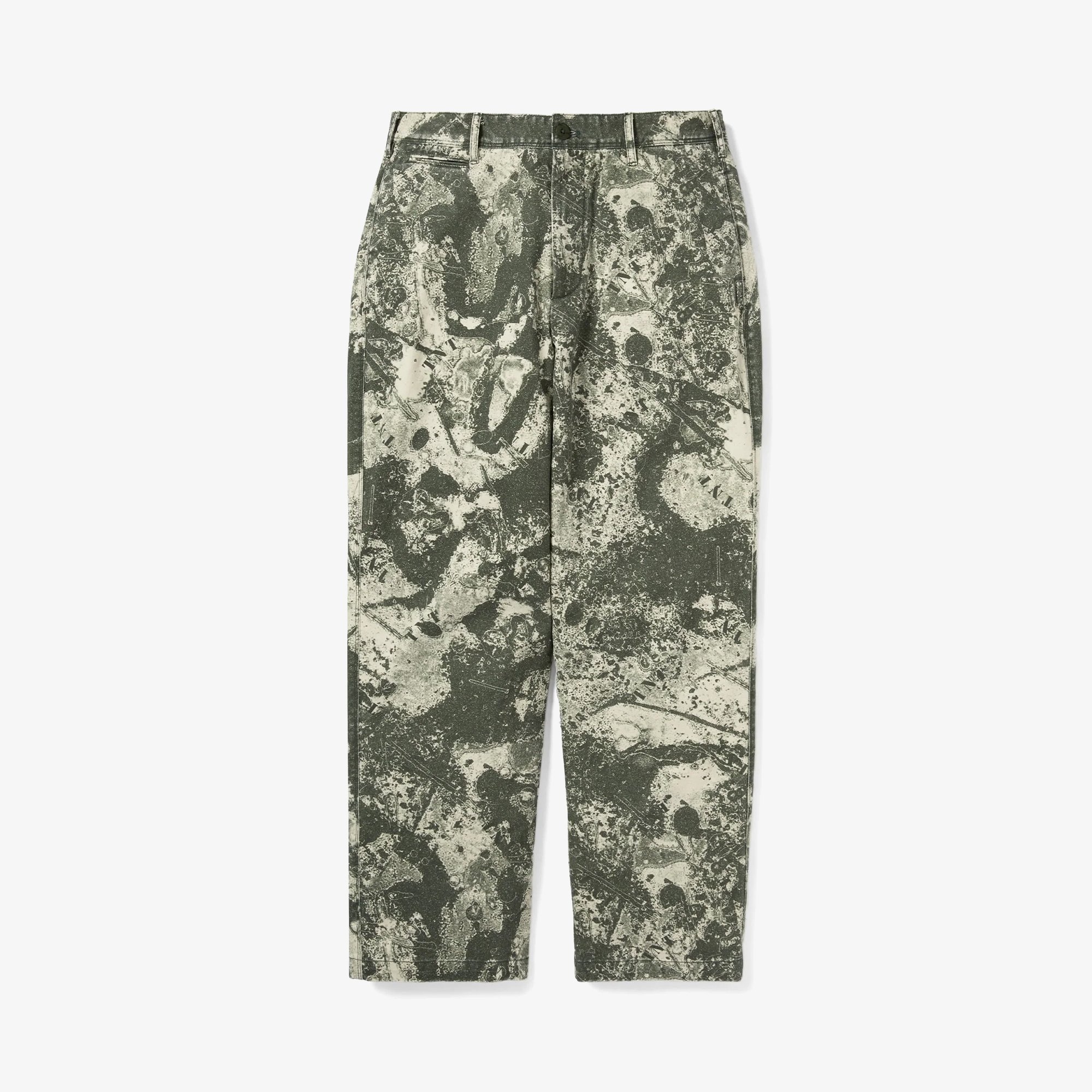 Splashed Chino Pant 'Green'