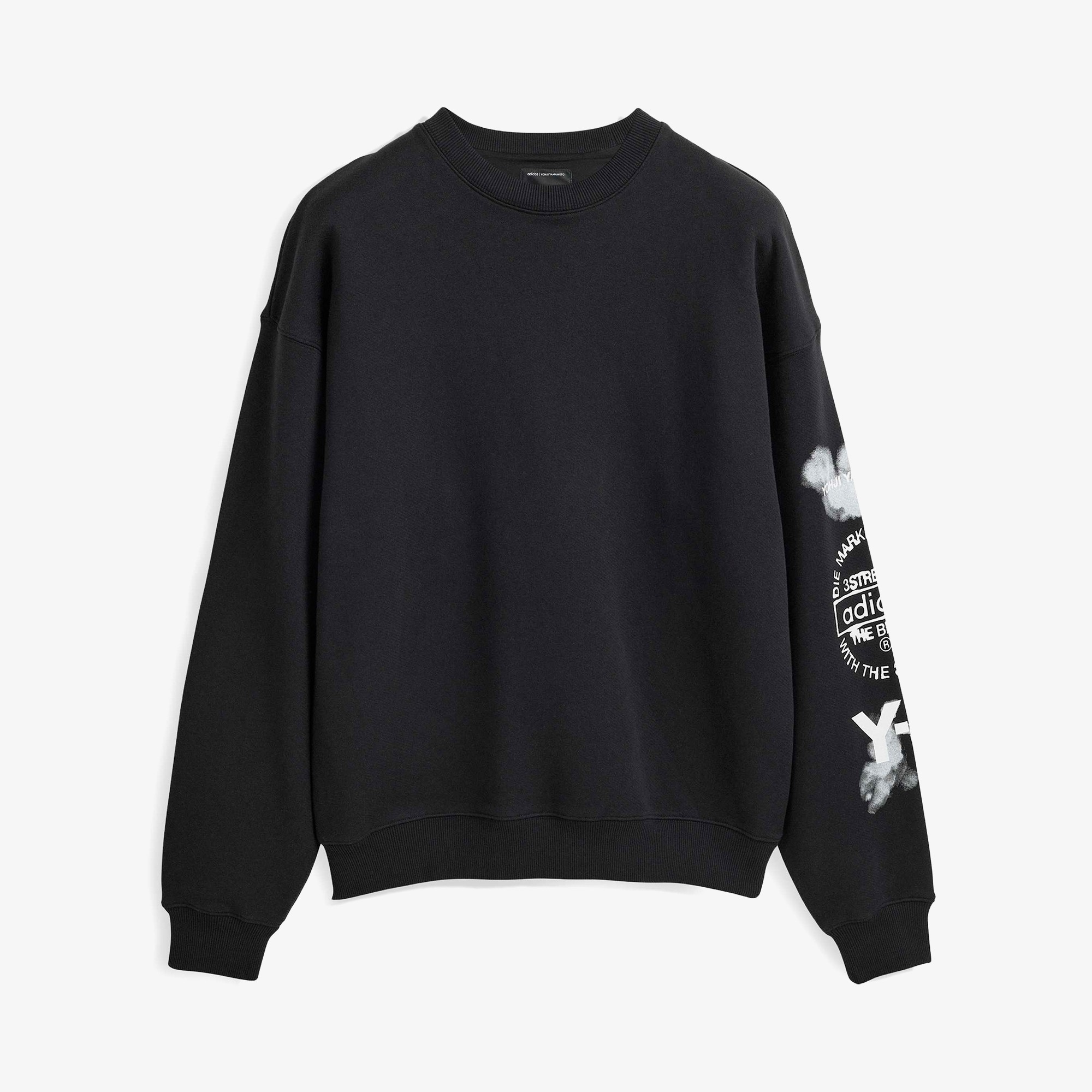 Graphic Crew Sweatshirt 'Black'