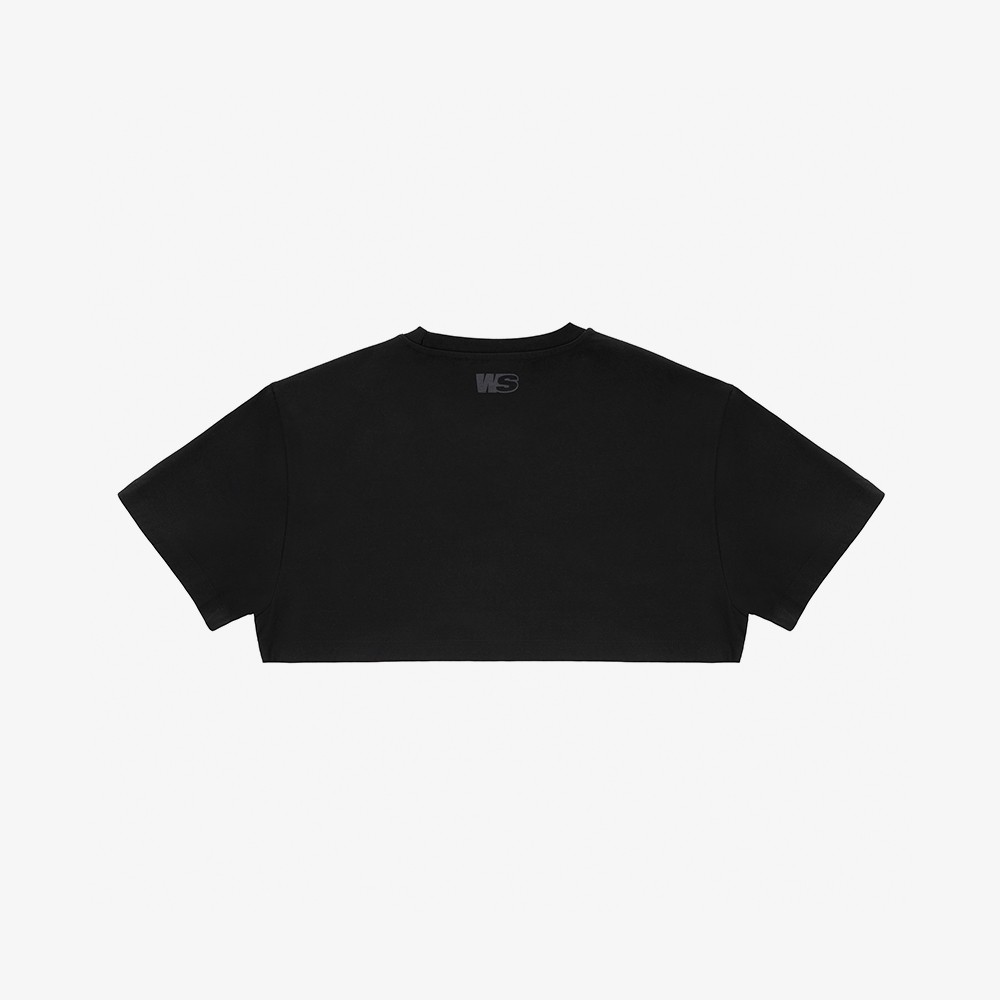 WS Crop Tee 'Black'