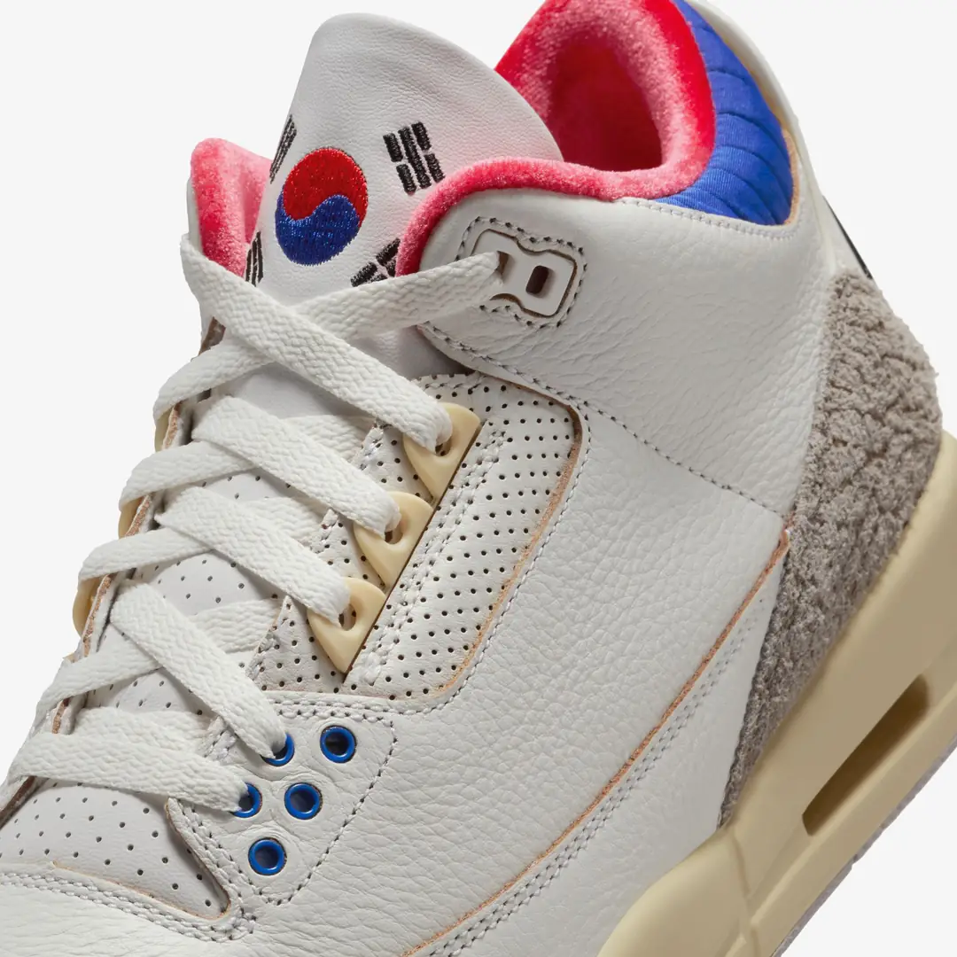 NIKE Air Jordan 3 ホワイト/レッド/ブルー　ソウルジ Air Jordan 3 'Seoul' - WUNDER