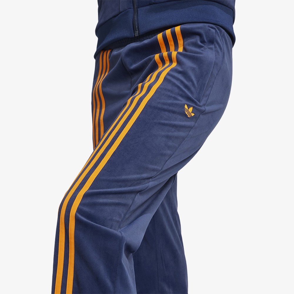 70s Velour Track Pants 'Night Indigo'