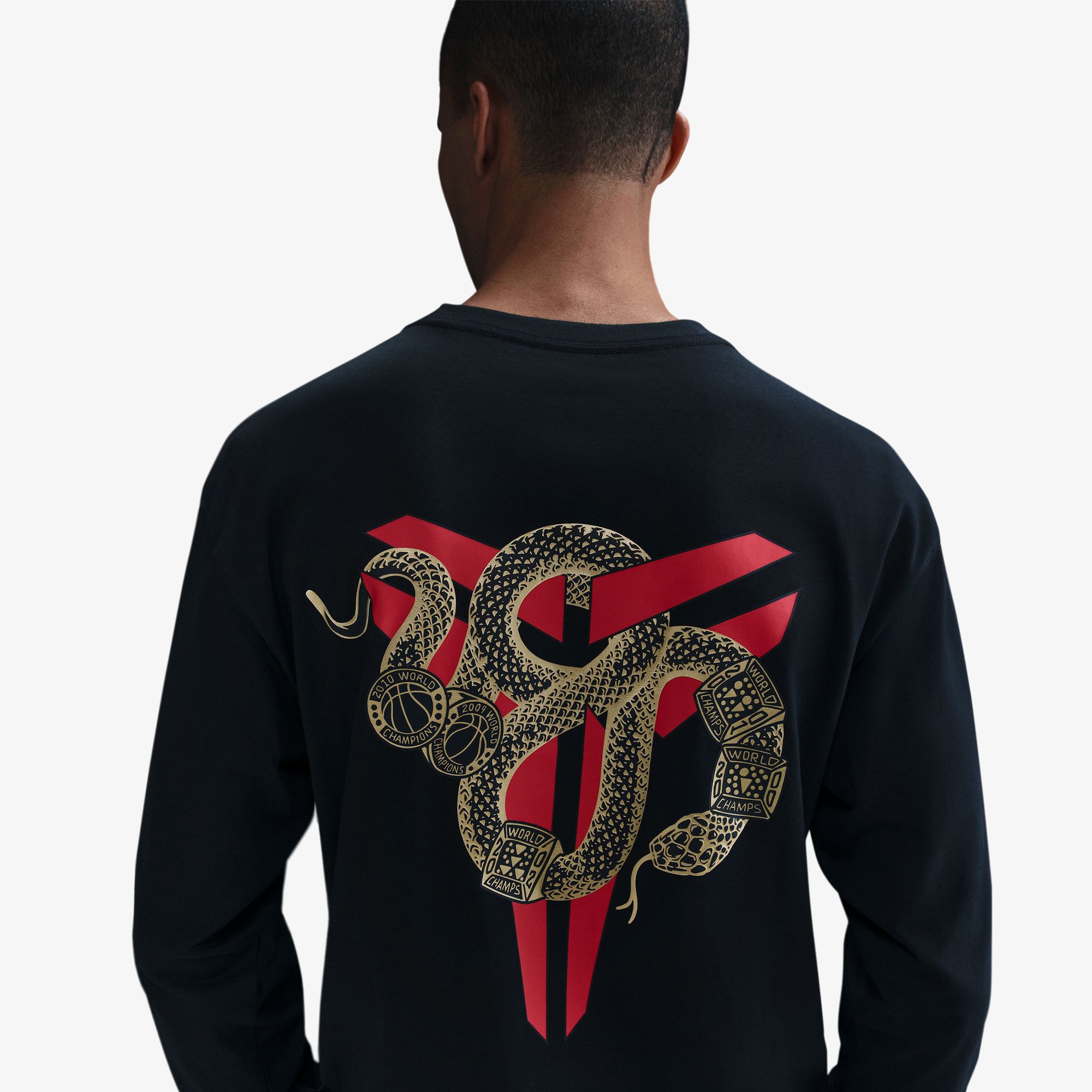 Kobe Year Of Mamba Max90 Long-Sleeve T-Shirt 'Black'