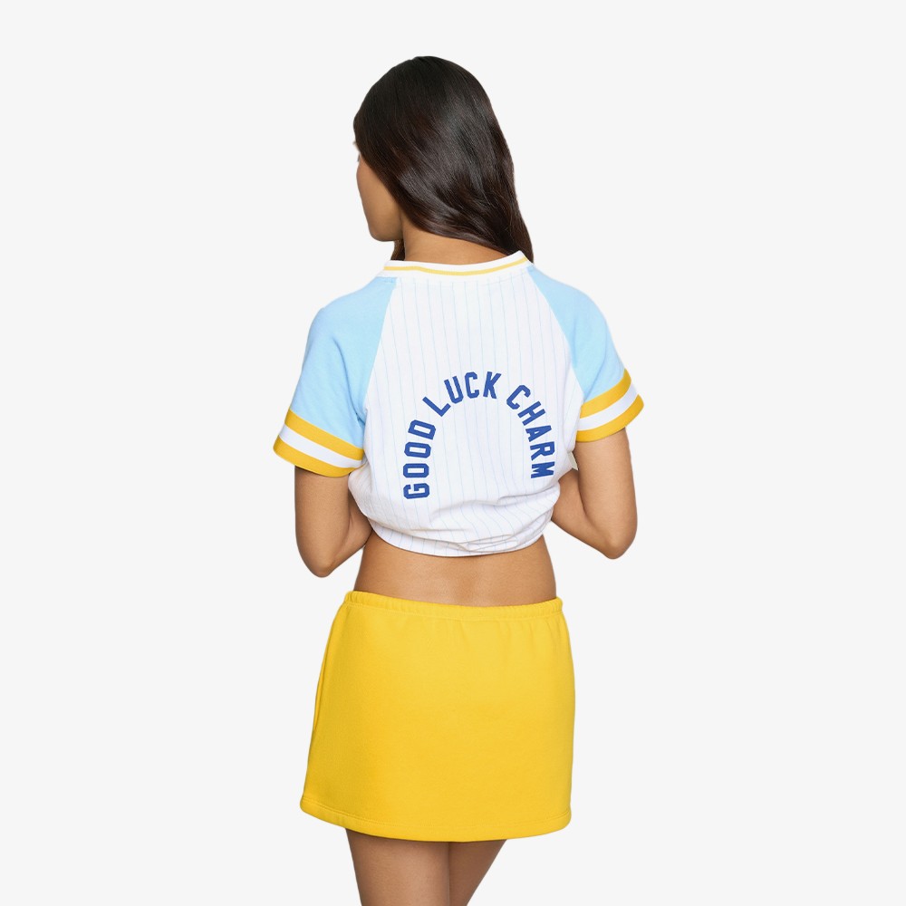 Champion x Guizio Mini Skirt 'Yellow Cab'