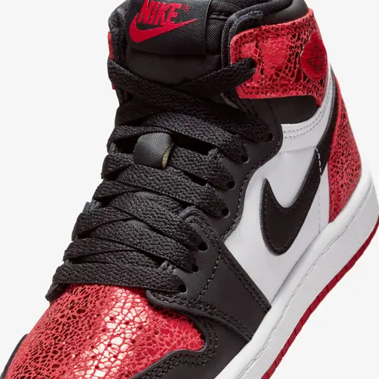 Air Jordan 1 Retro High OG 'Ruby' (PS) - Görsel 7
