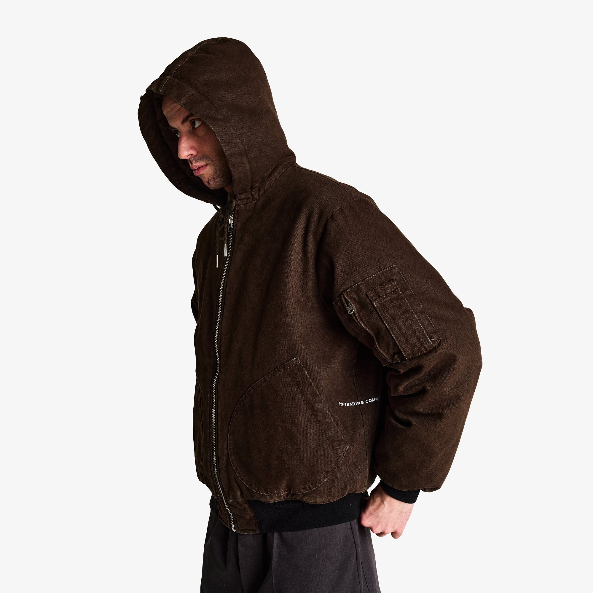 Hooded Flight Jacket 'Delicioso'