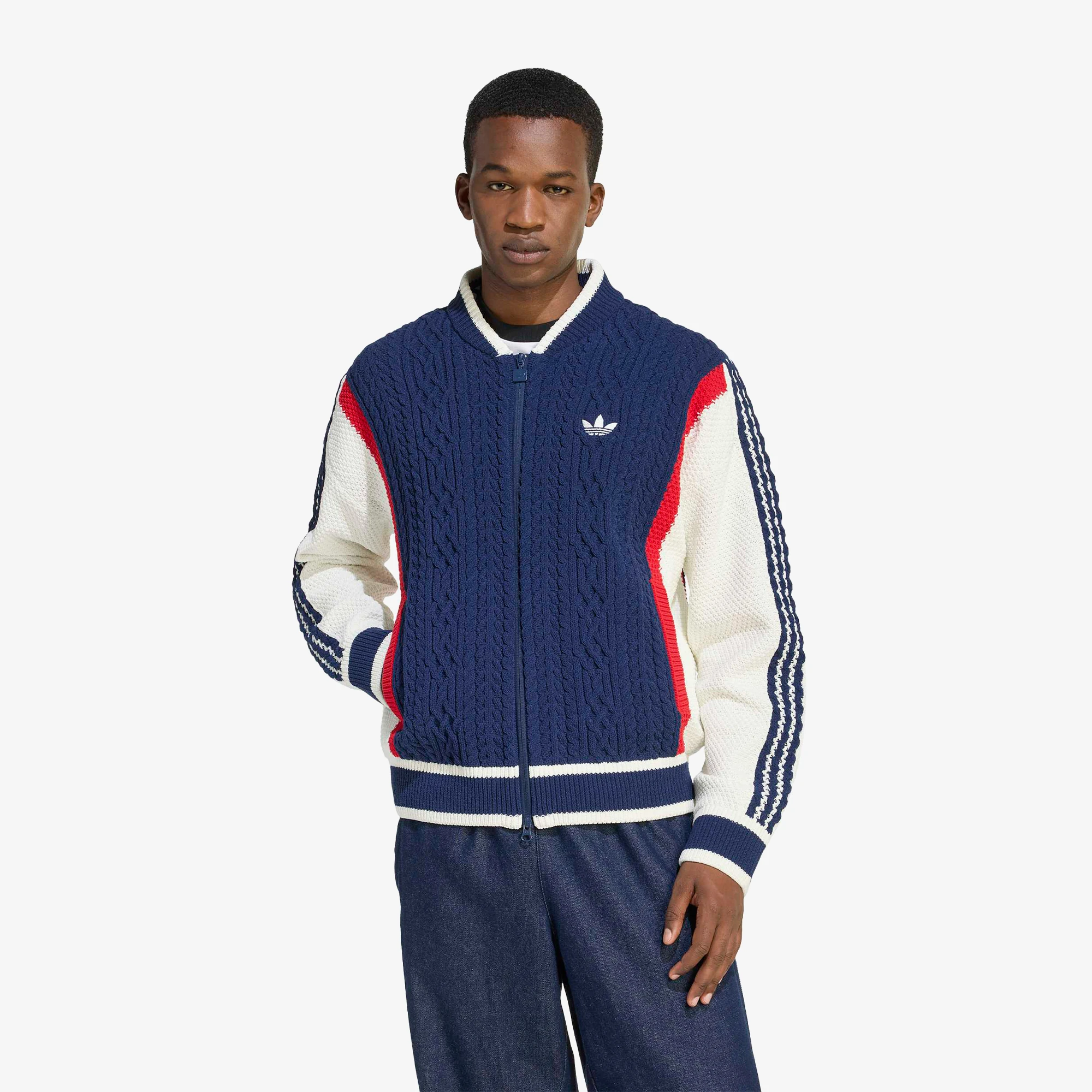 Retro Remix Cardigan 'Night Indigo'