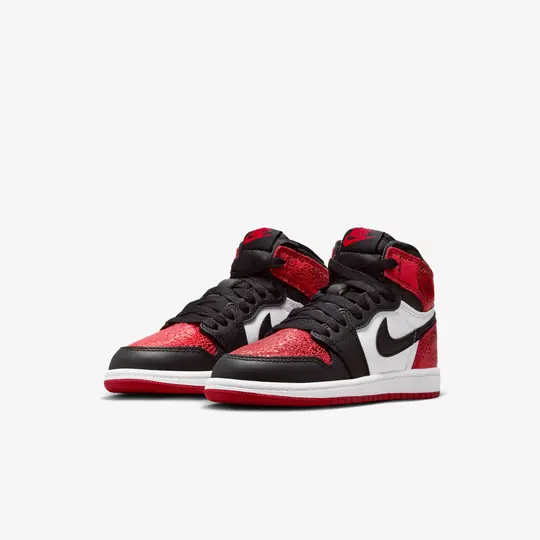 Air Jordan 1 Retro High OG 'Ruby' (PS) - Görsel 4