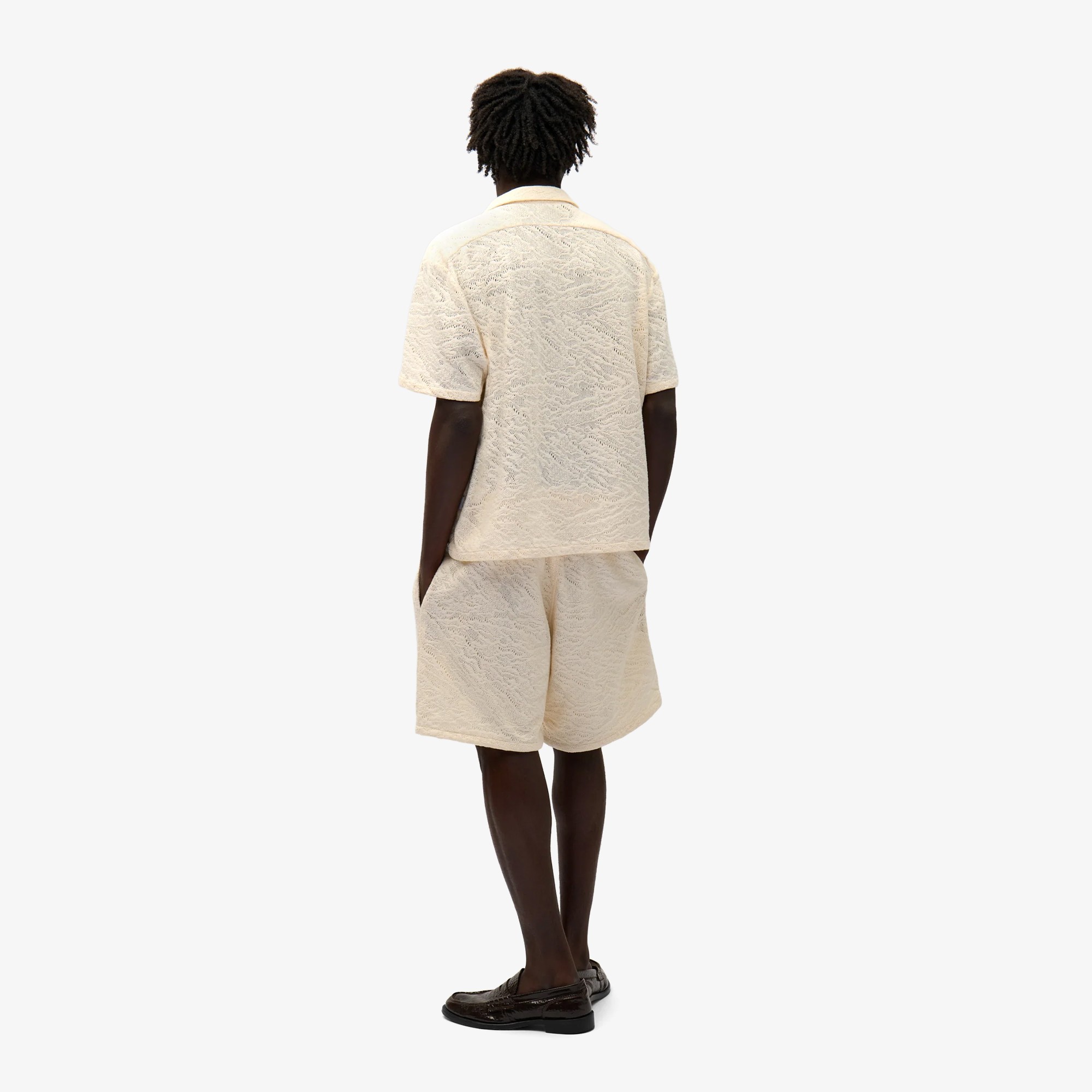Crochet Short 'Cream'