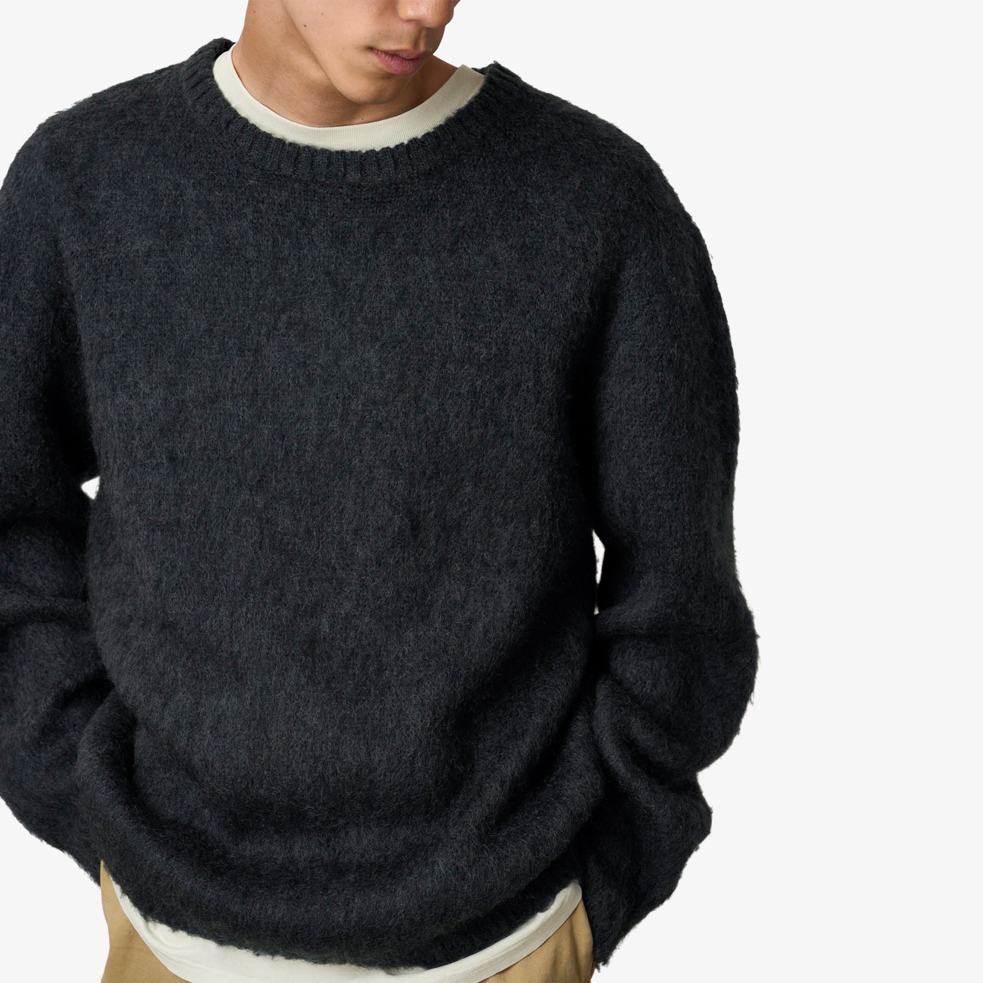 Mohair Sweater 'Charcoal'