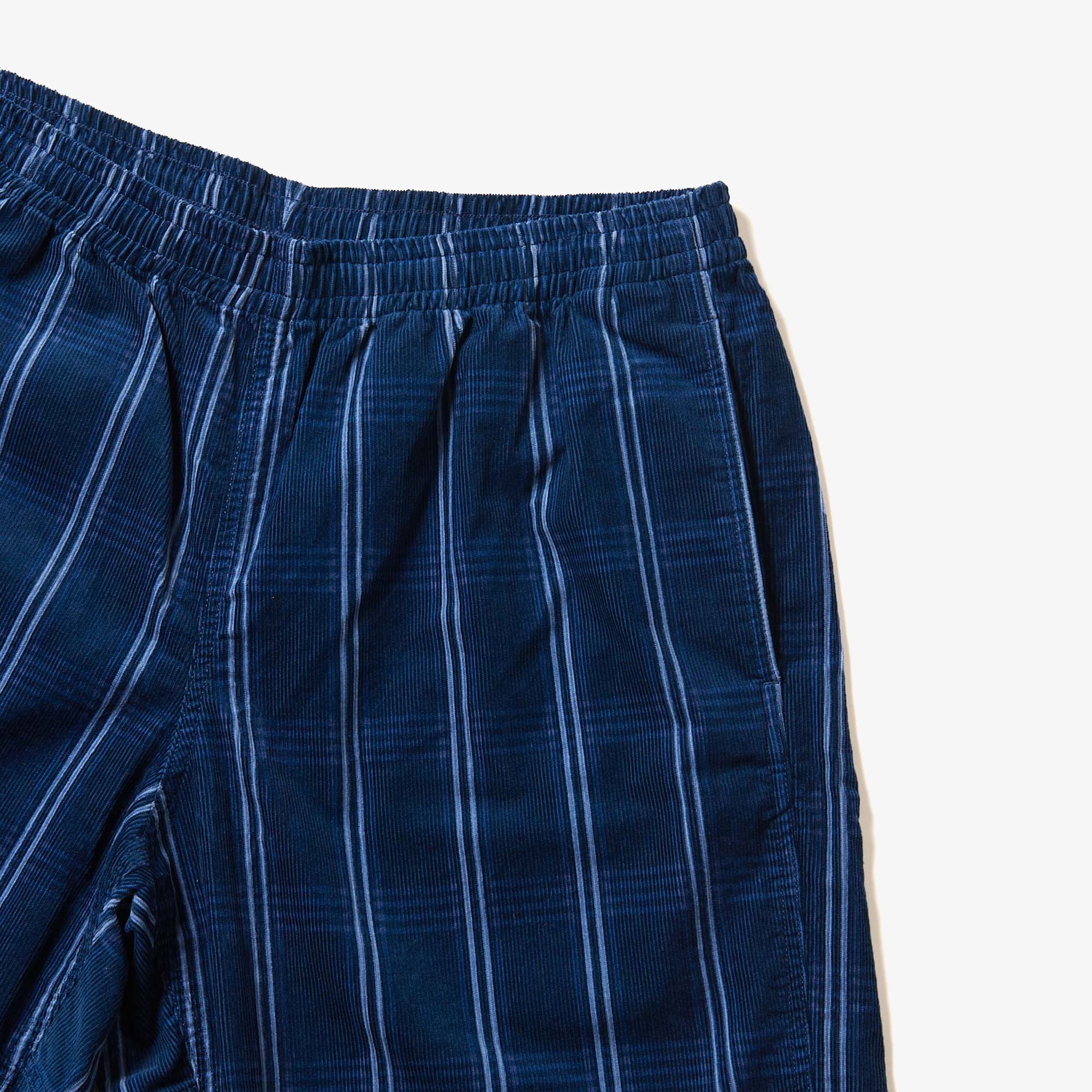 Corduroy Swell Short 'Navy Check'