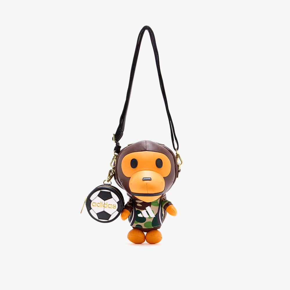 BAPE x adidas Milo Bag 'Auburn'