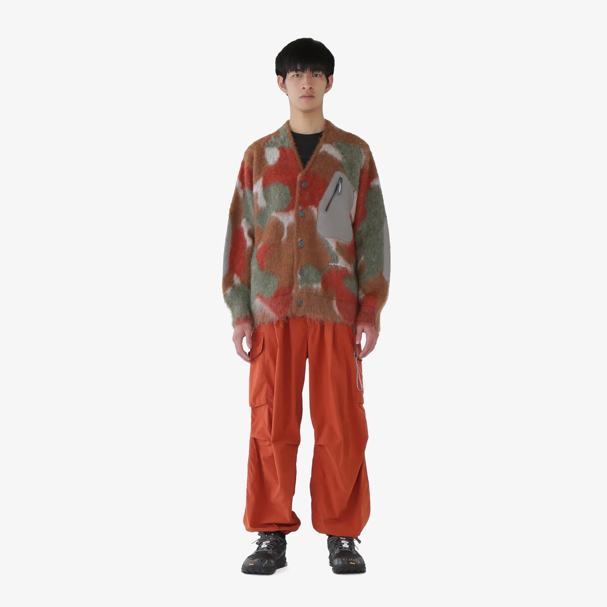 Oversized Cargo Pants 'Red'