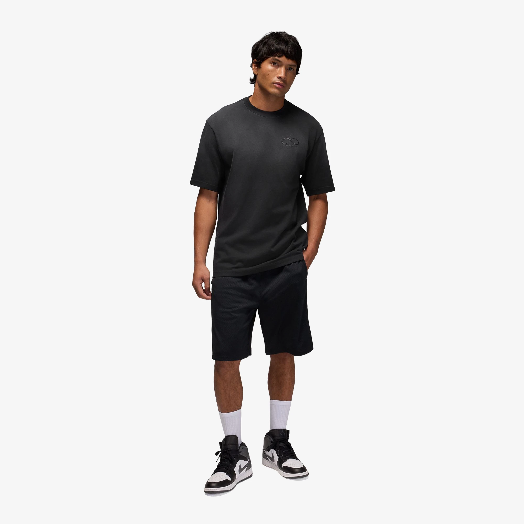  Air Jordan x Infinite Archives T-shirt 'Black' 