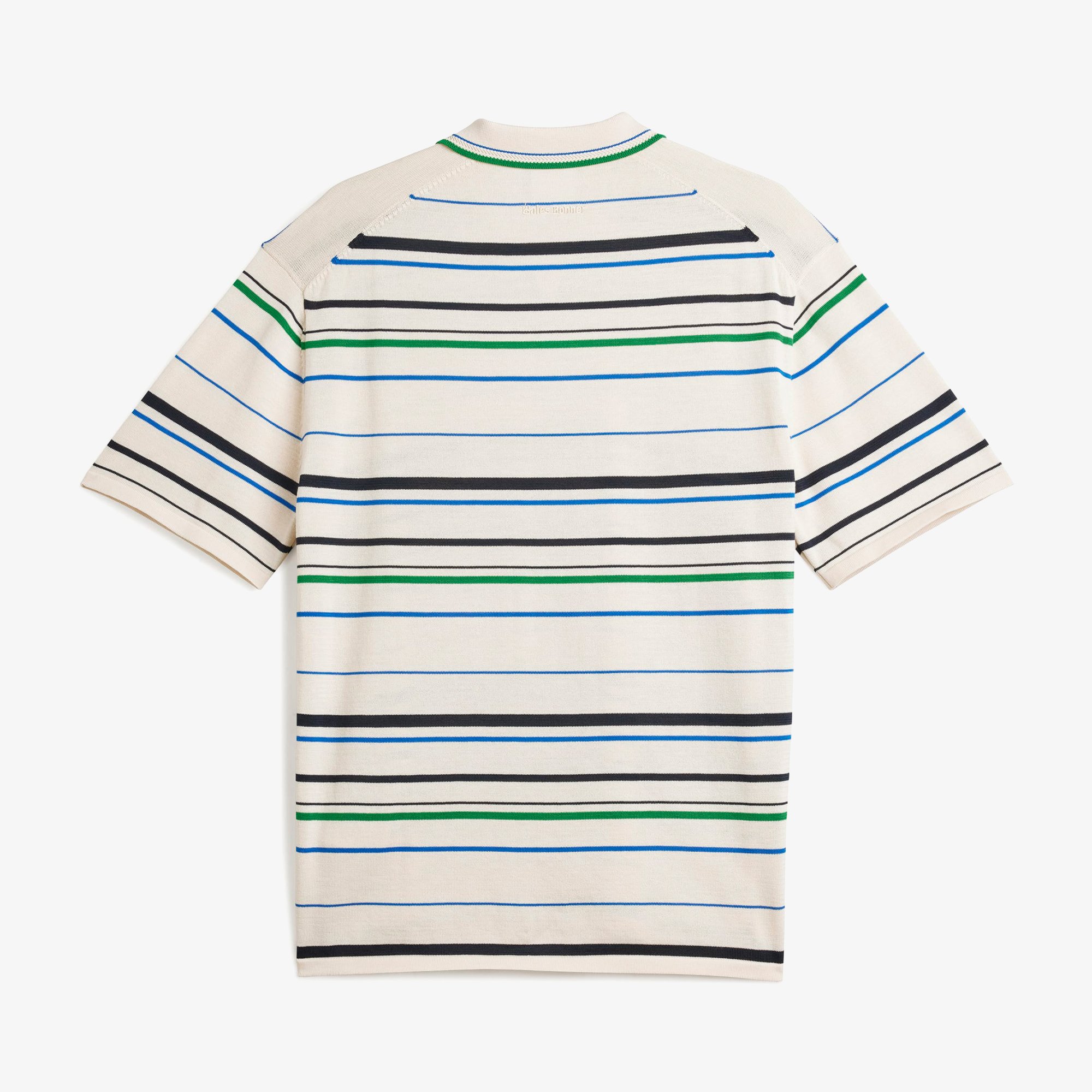 Wales Bonner x adidas Knit Polo T-shirt 'Wonder White'