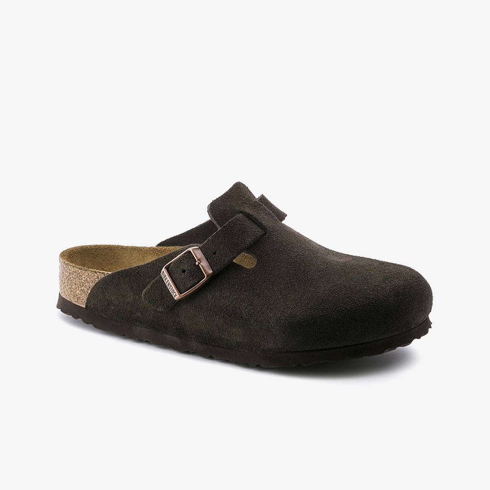 Boston Suede Leather 'Mocha'