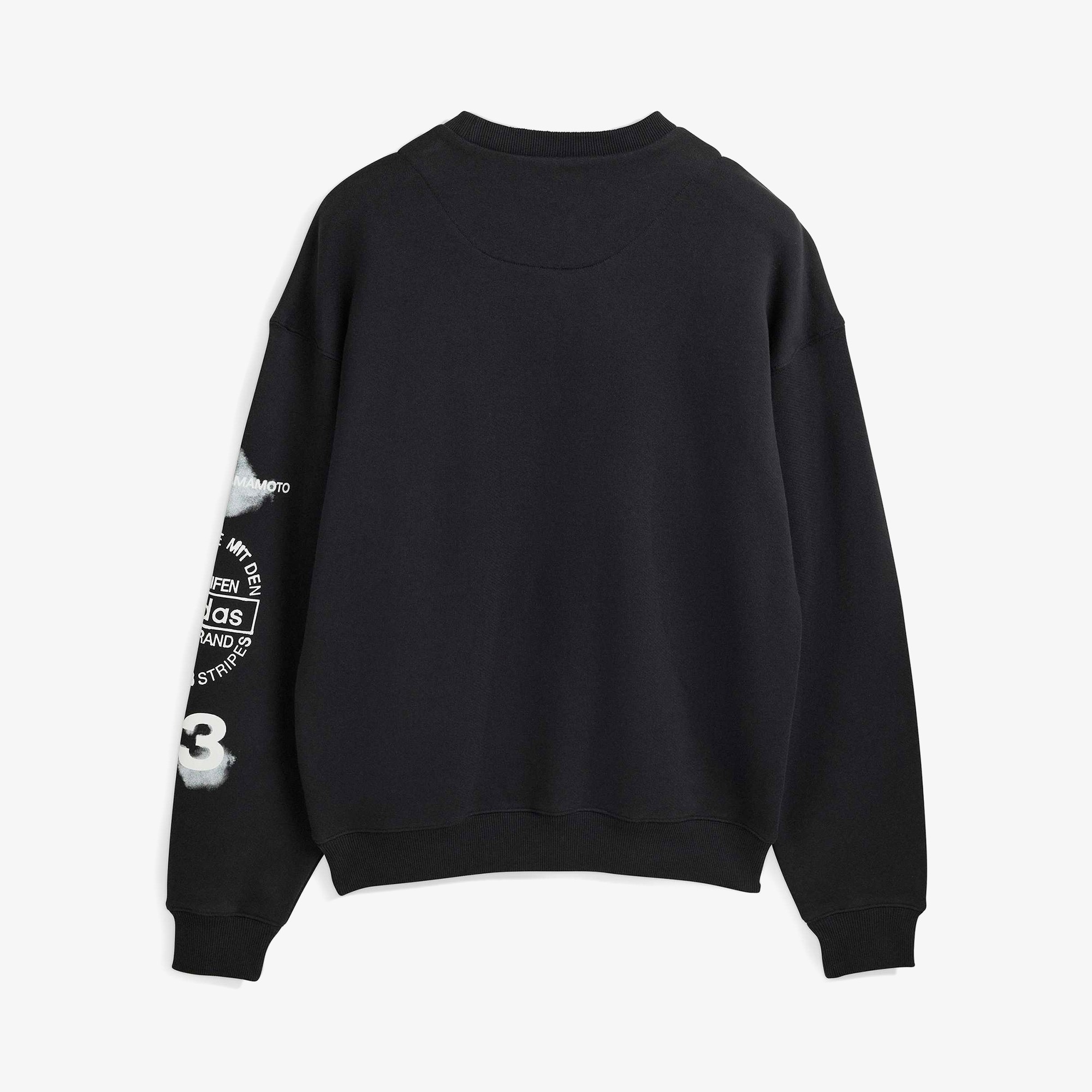 Graphic Crew Sweatshirt 'Black'