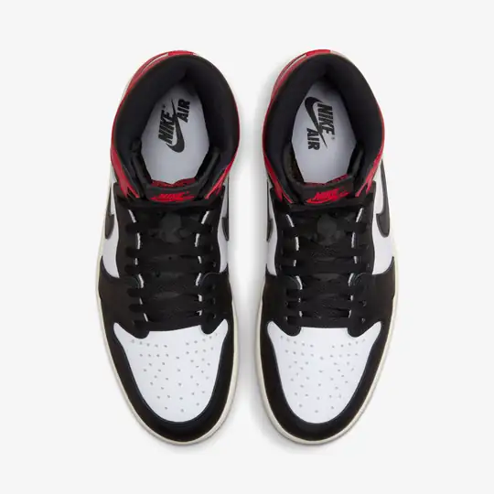 Air Jordan 1 Retro High OG 'Black Toe Reimagined' - Görsel 6