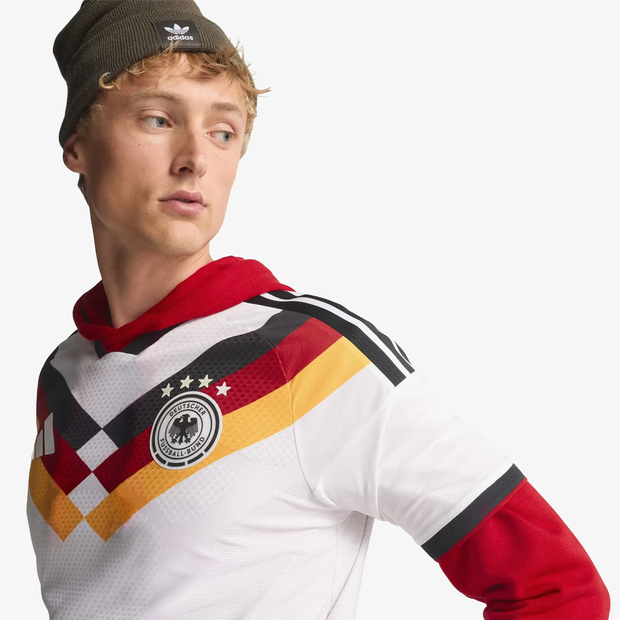 Germany 26 Home Authentic Jersey 'White'