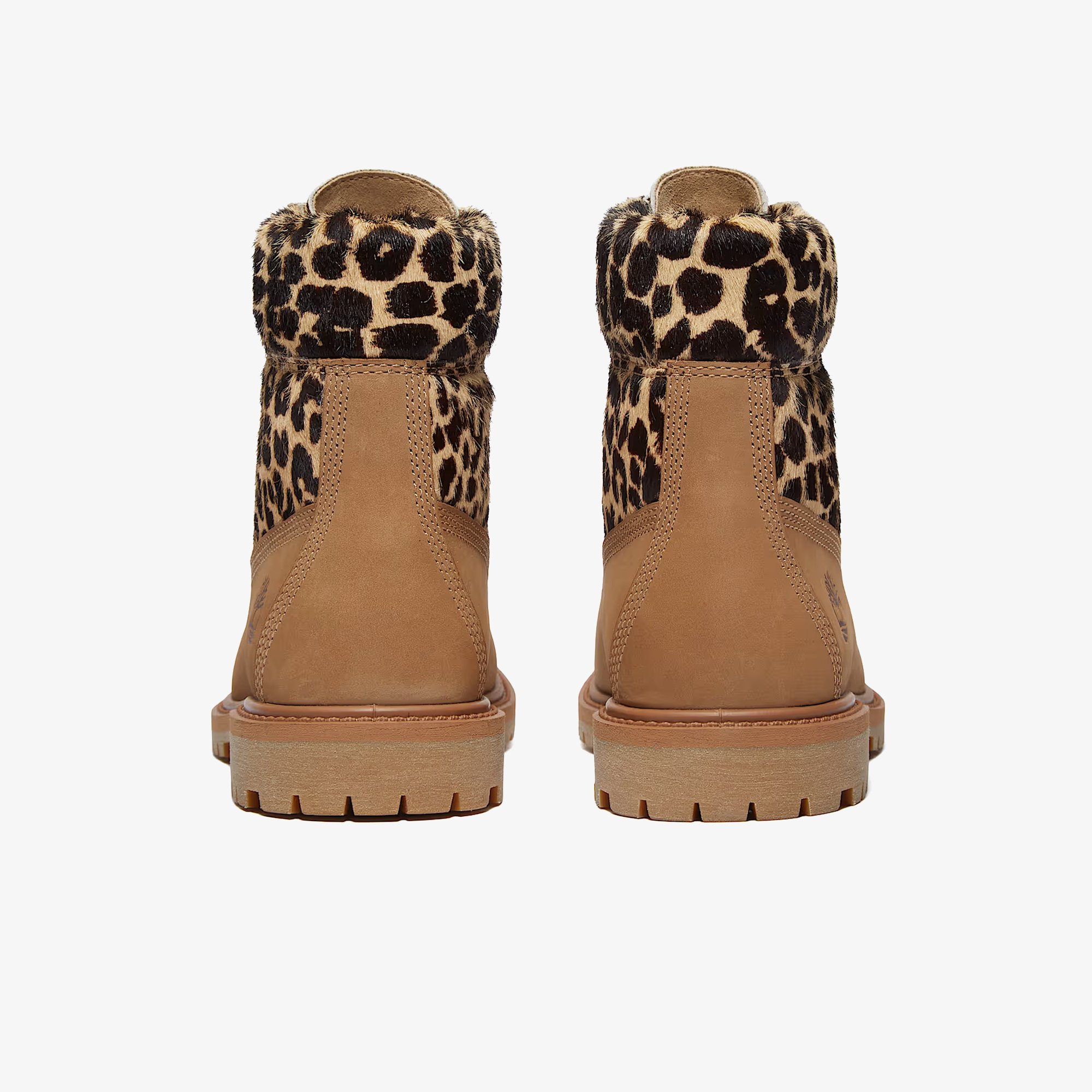Premium 6 Inch Leopard Pattern Boot 'Beige'
