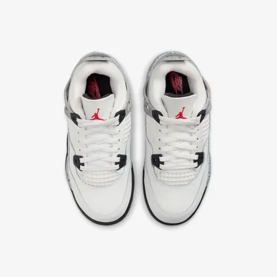 Air Jordan 4 Retro 'White Cement' (PS) - Görsel 6