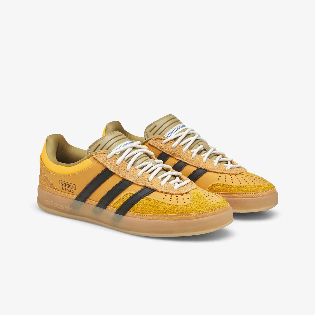 Bad Bunny x adidas Gazelle 'Solar Gold' görsel 4