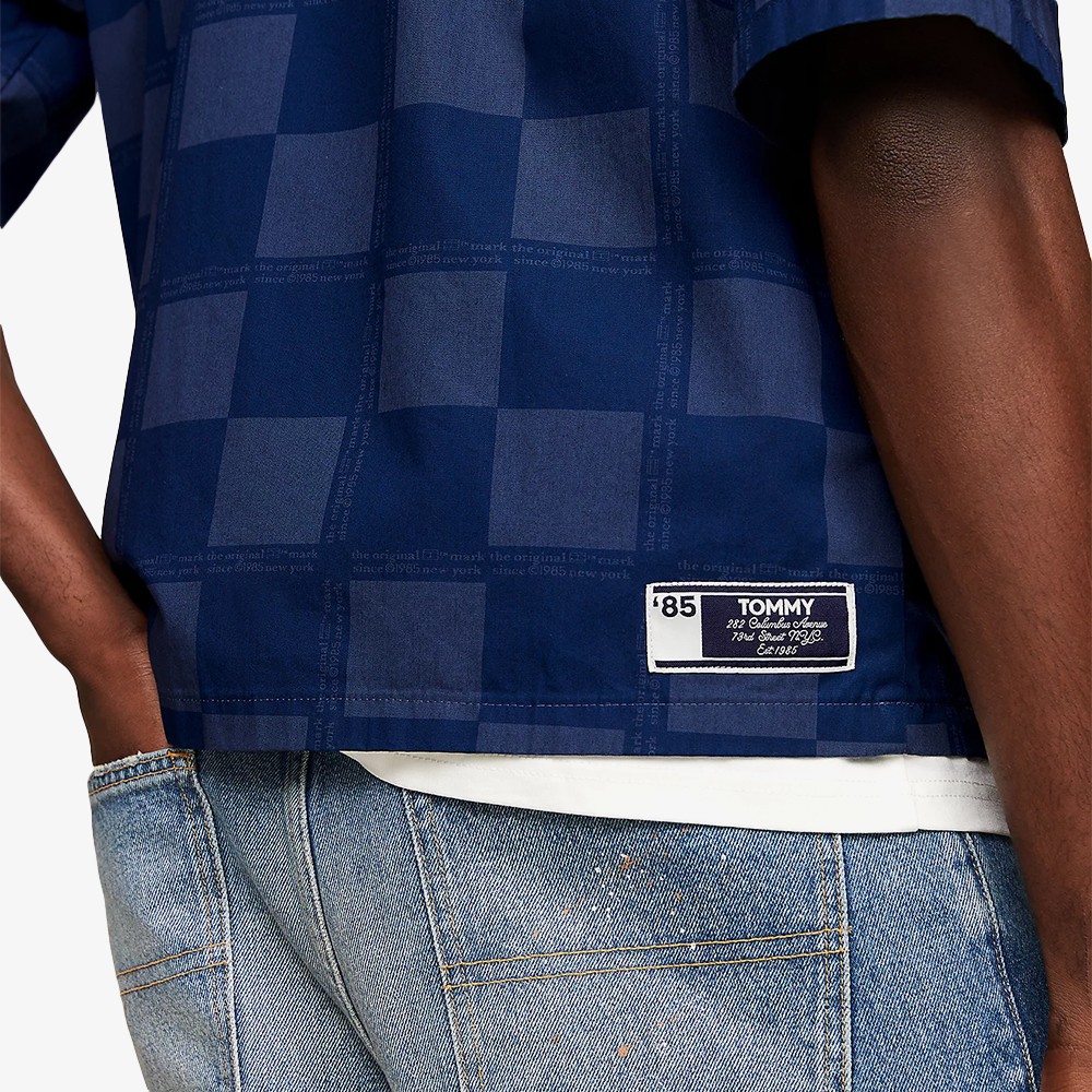 Checkerboard Boxy Shirt