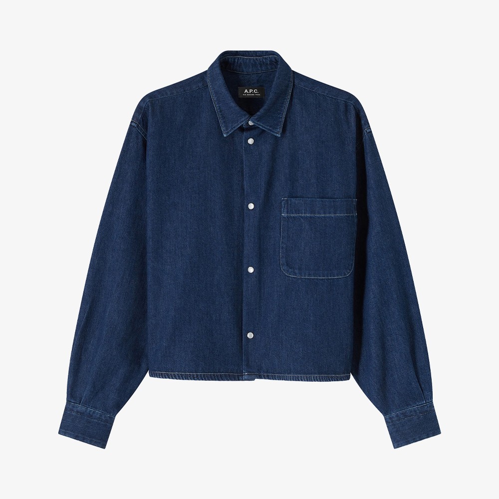 Samantha Overshirt  'Washed Indigo'