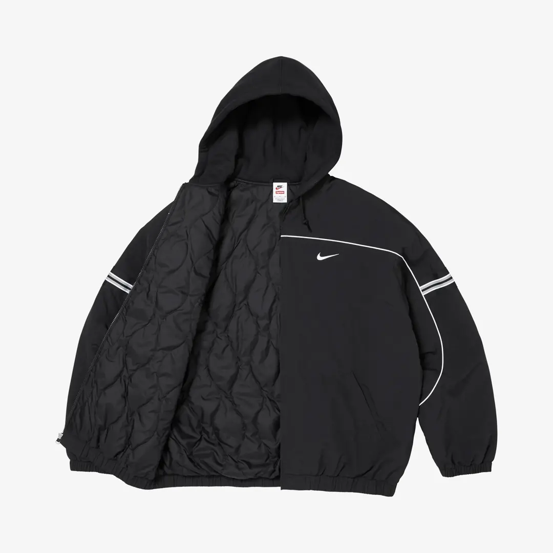 Nike x Supreme Nylon Hooded Jacket 'Black' - WUNDER