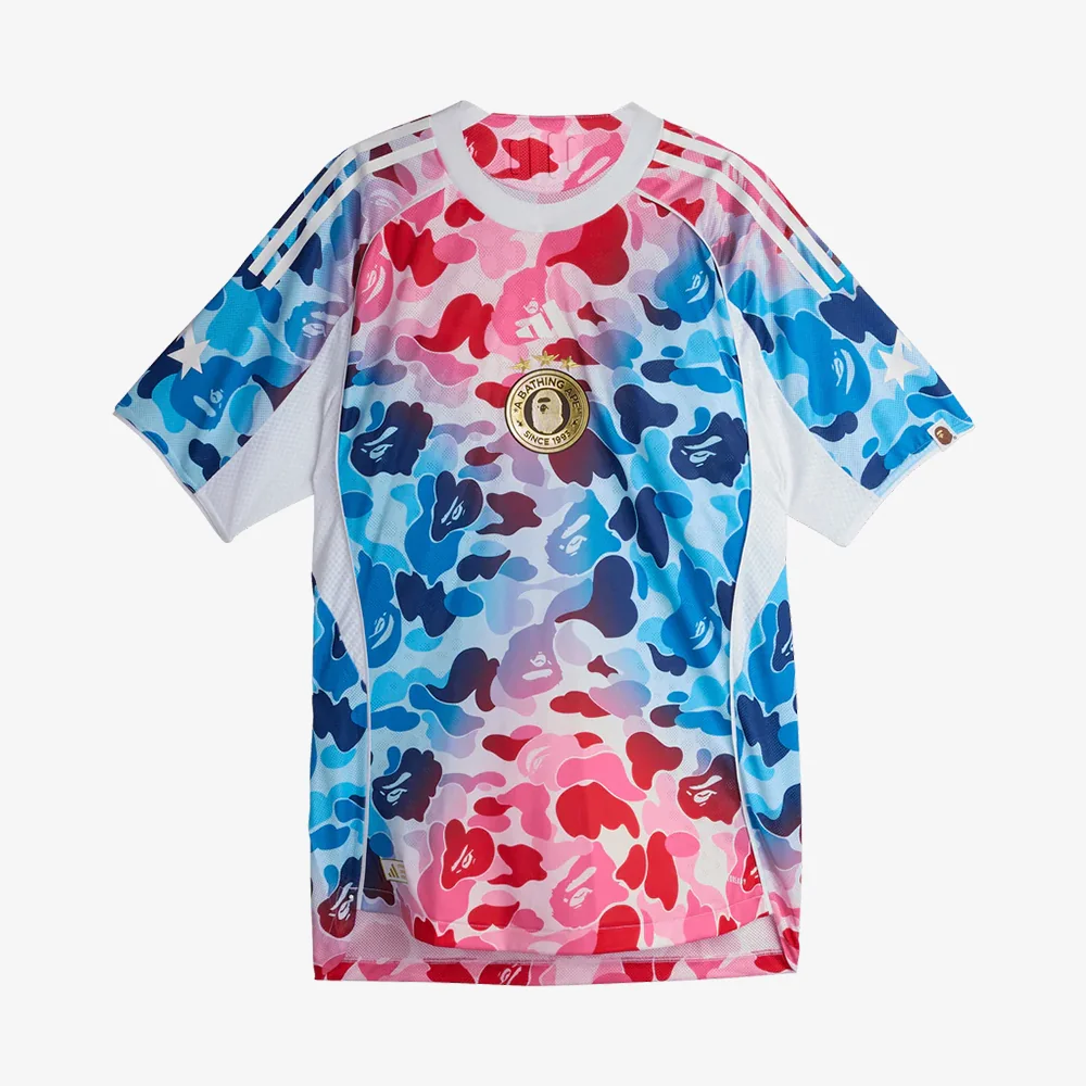 Lサイズ BAPE × adidas BAPE FB Jersey Tシャツ Bape x adidas FB Jersey 'Shock Blue' - WUNDER