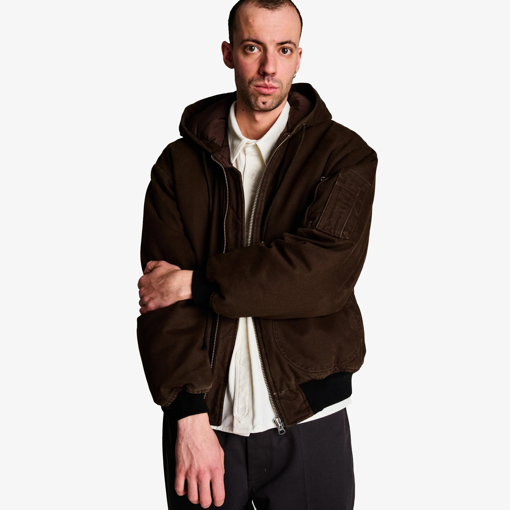 Hooded Flight Jacket 'Delicioso'