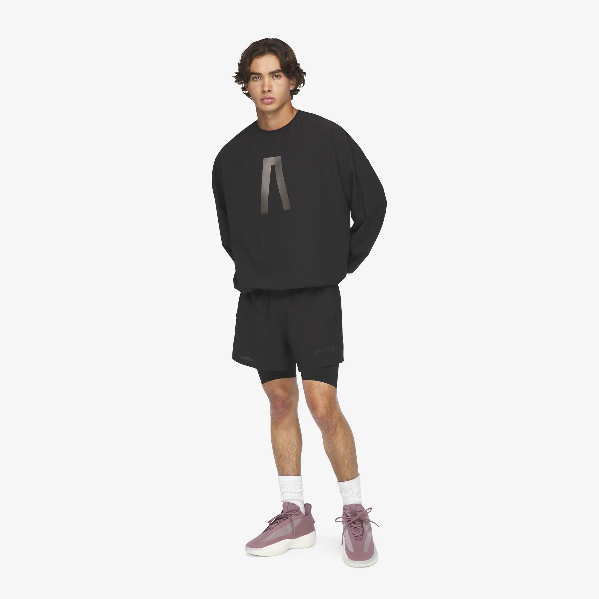 adidas x Fear of God Athletics Meltaway Crewneck 'Black'