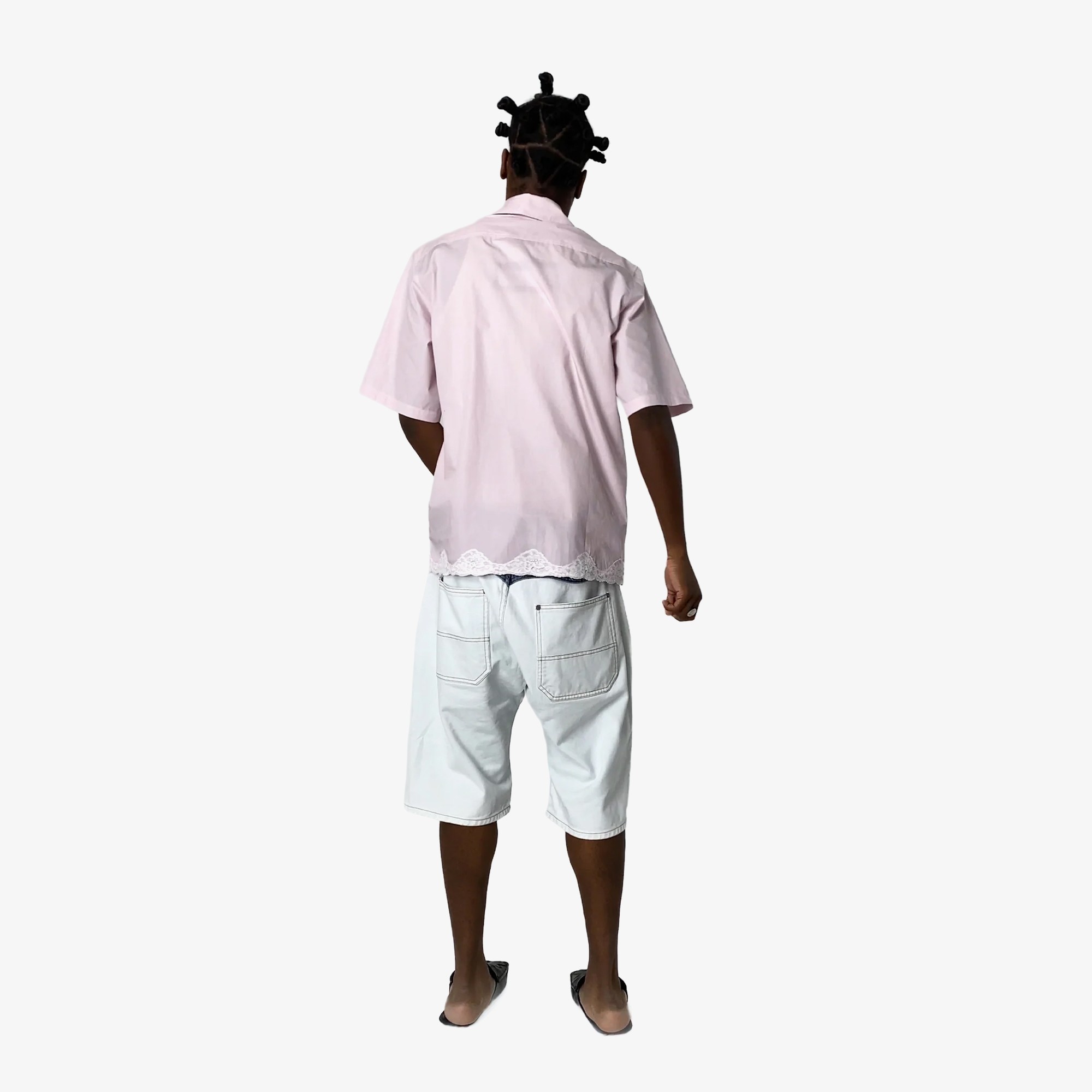 Patchwork Western Carpenter Shorts 'Multi'