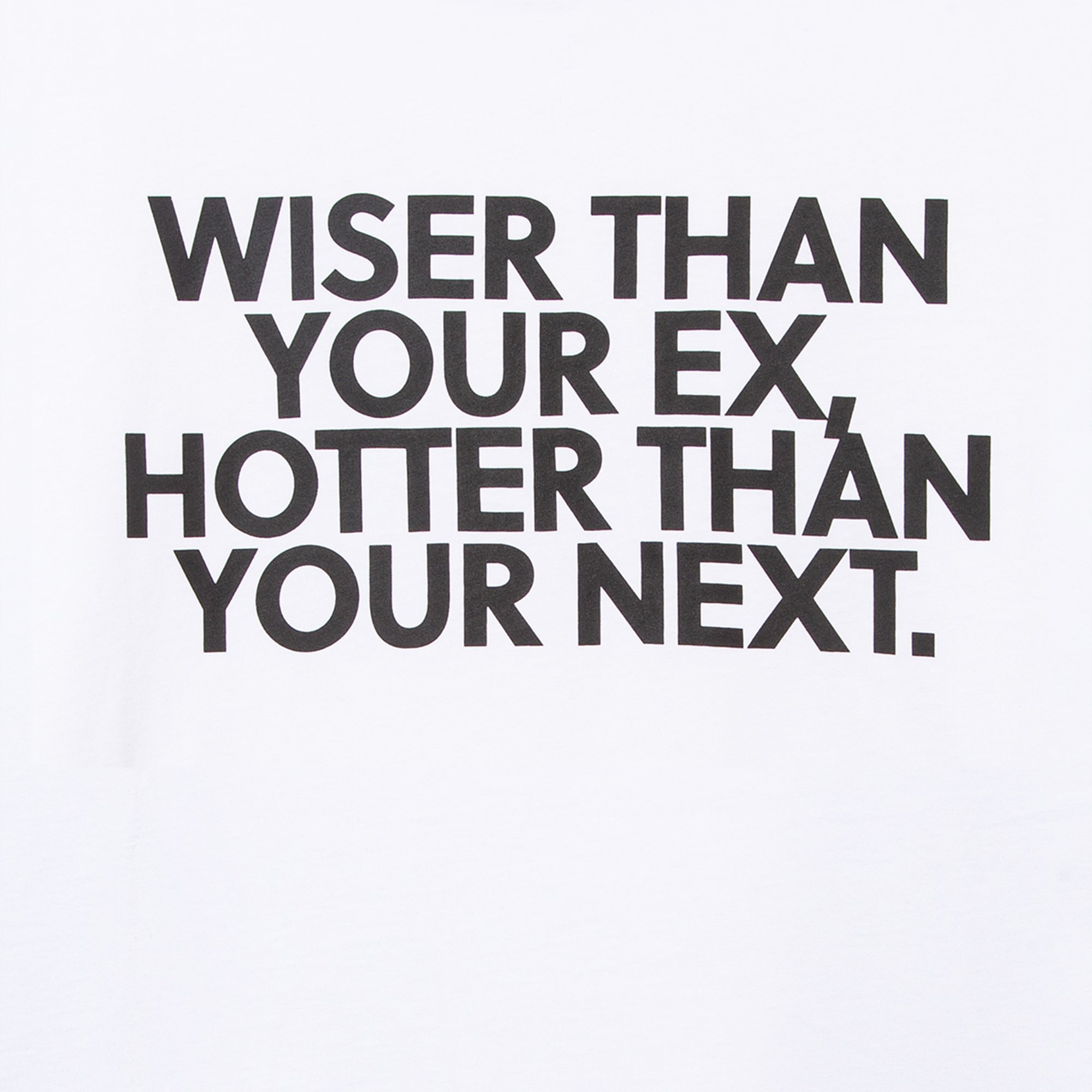 Wiser & Hotter T-Shirt 'White'
