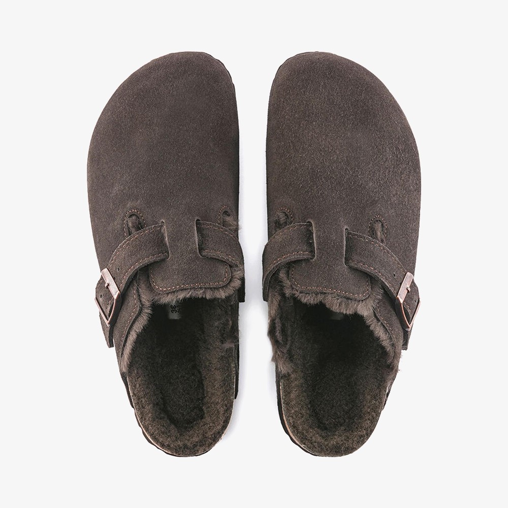 Boston Suede Shearling 'Mocha'