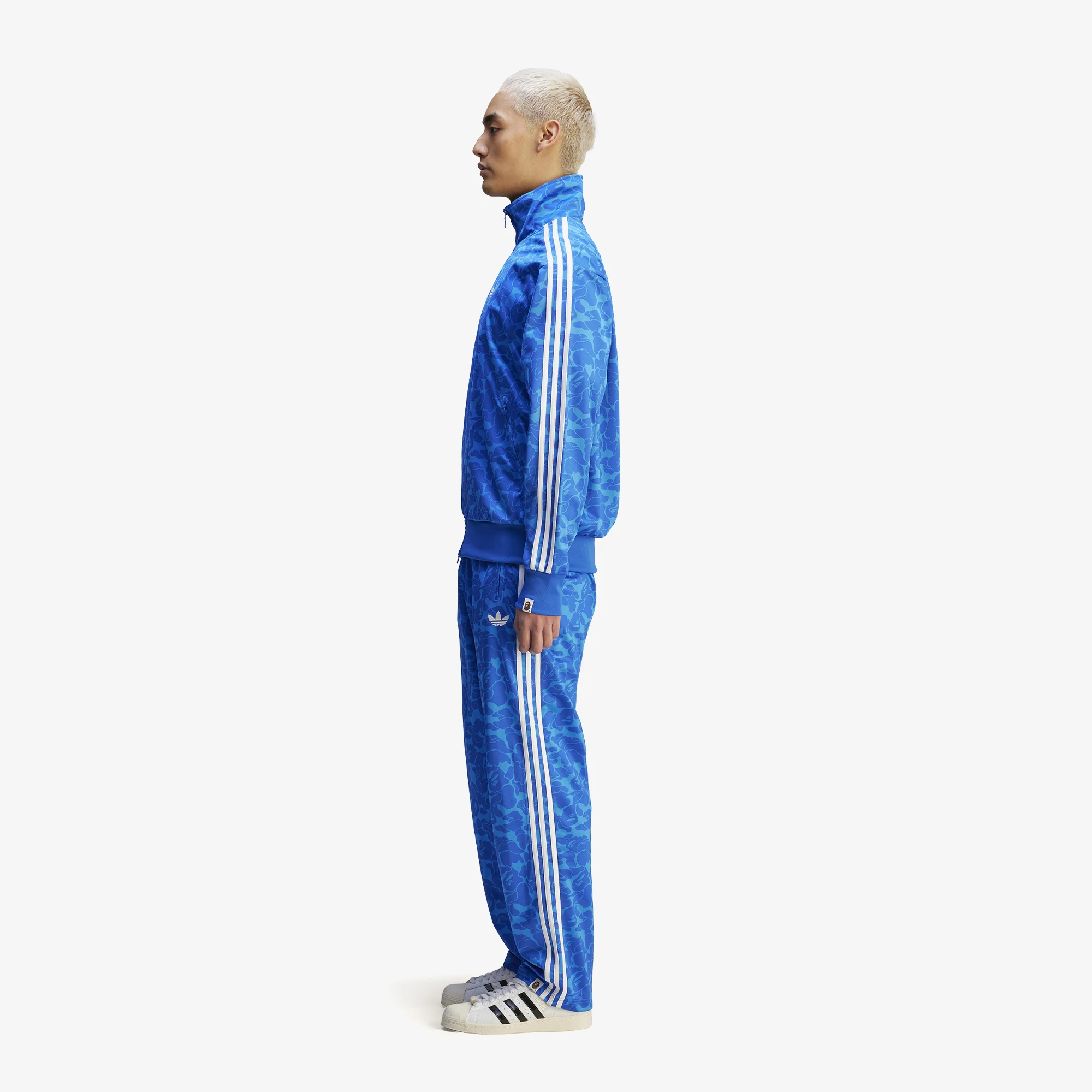 adidas x BAPE Firebird Track Pants 'Blue'